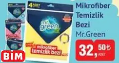 MR.GREEN MİKROFİBER TEMİZLİK BEZİ